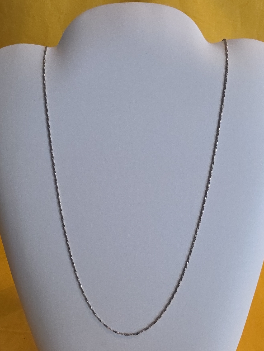 925 Italy Sterling Silver ▪︎ Rope Chain Necklace ▪︎ Very Pretty! 📿